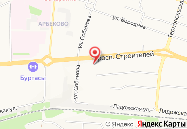 Схема проезда: 440066, г. Пенза, пр-т Строителей, д. 82